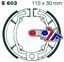 Picture of BRAKE SHOES VB312 [EBC S603]